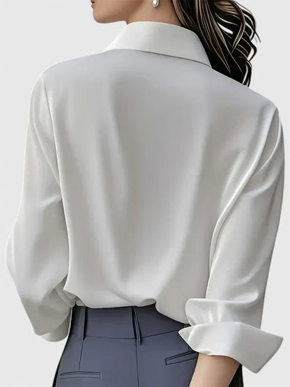 Oversized Button-Down Shirt for Women