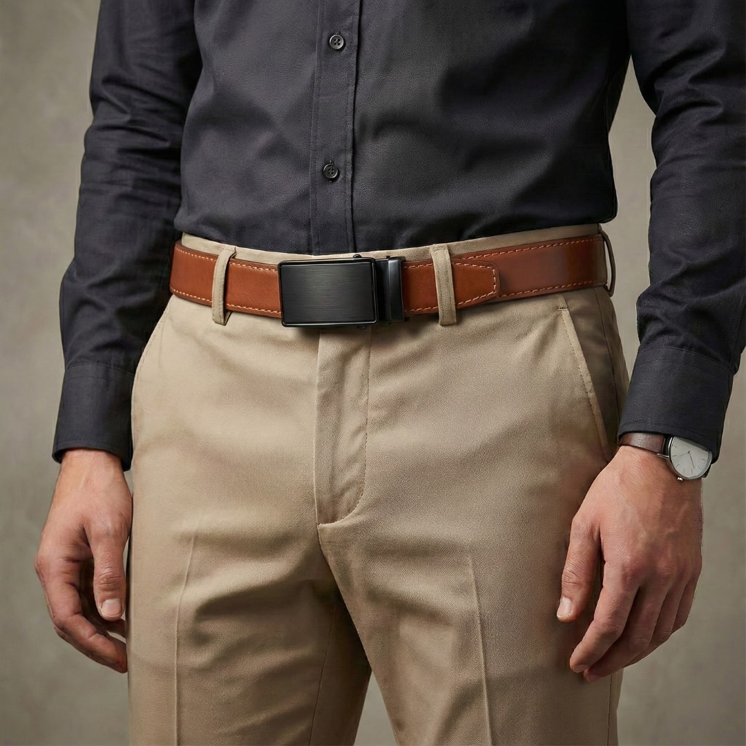 Precision Leather Belt for Men