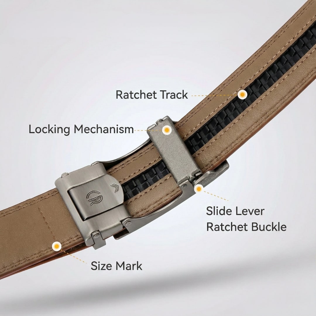 Precision Leather Belt for Men