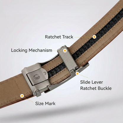 Precision Leather Belt for Men