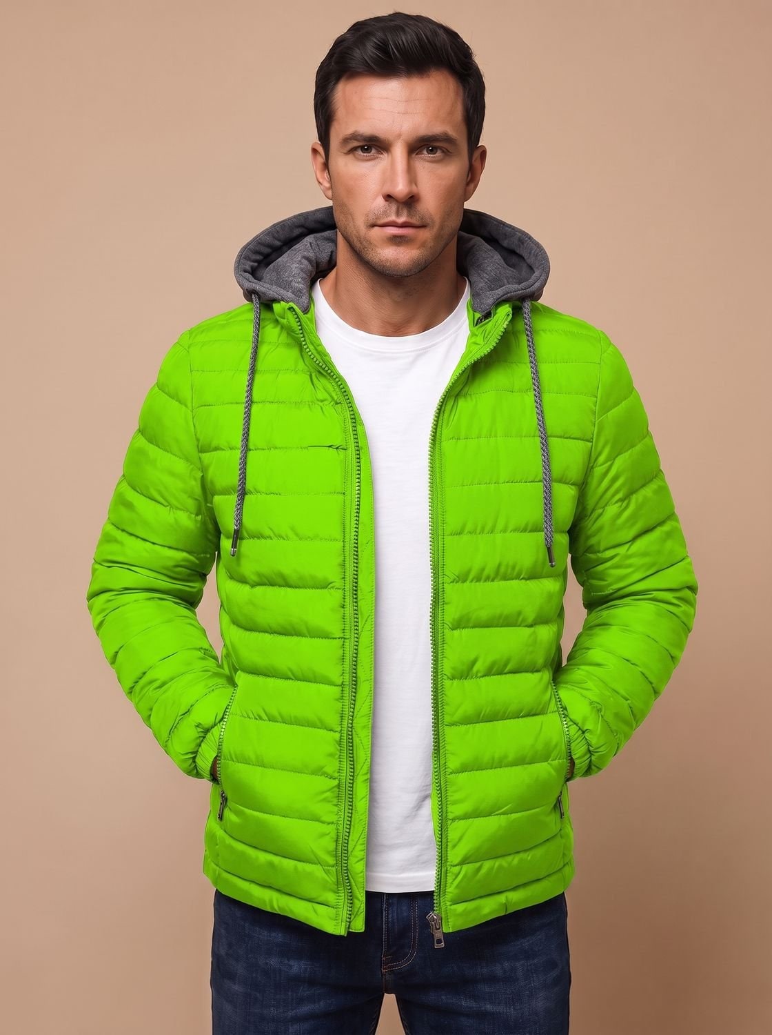 Quilted Hooded Puffer Jacket