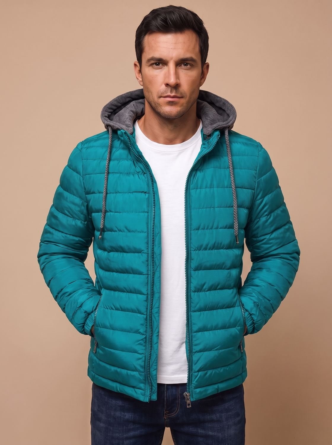 Quilted Hooded Puffer Jacket