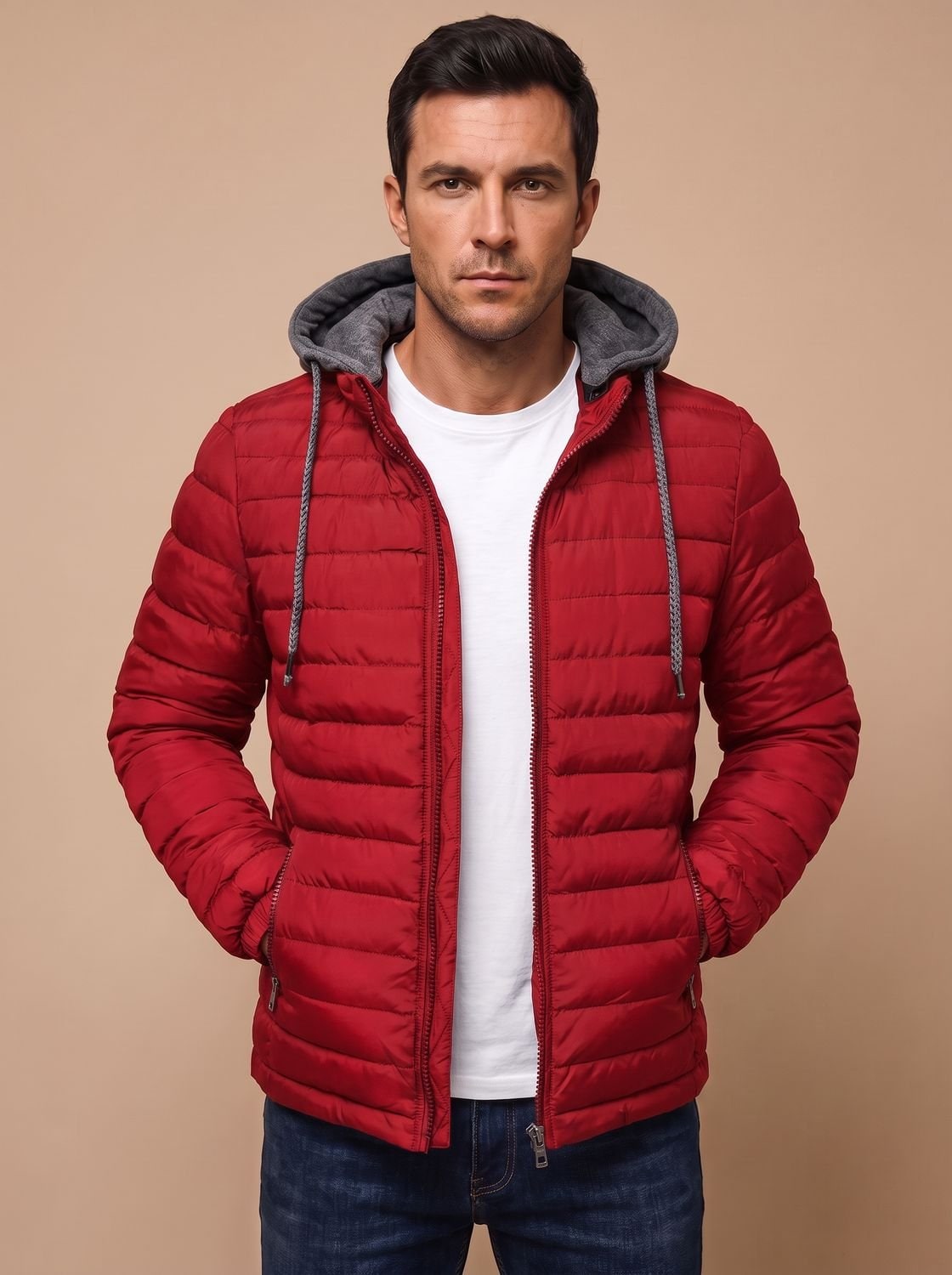 Quilted Hooded Puffer Jacket