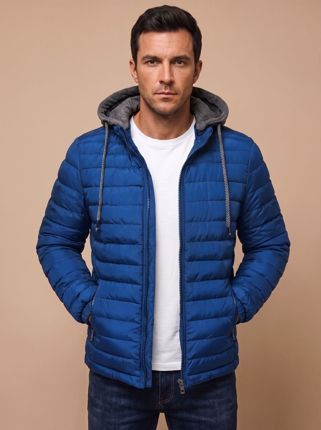 Quilted Hooded Puffer Jacket
