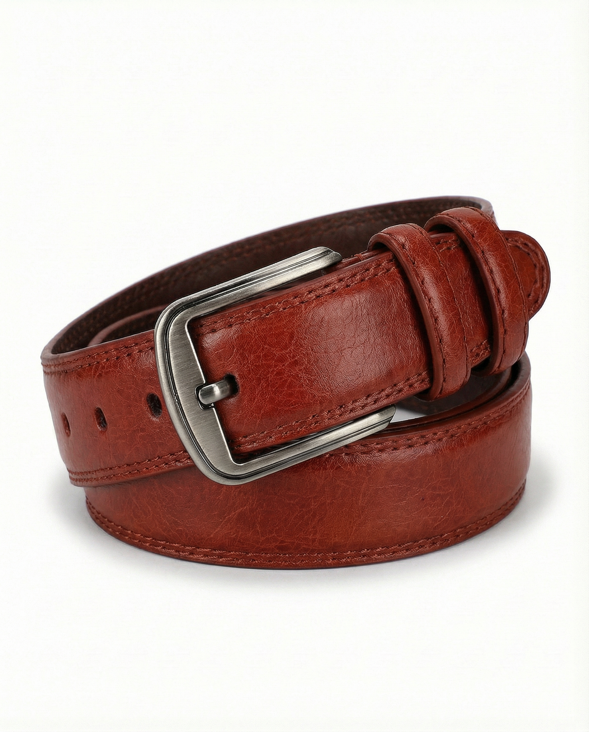 Red Oak Belt for Men - Maroon