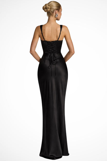 Satin Wedding Guest Dress