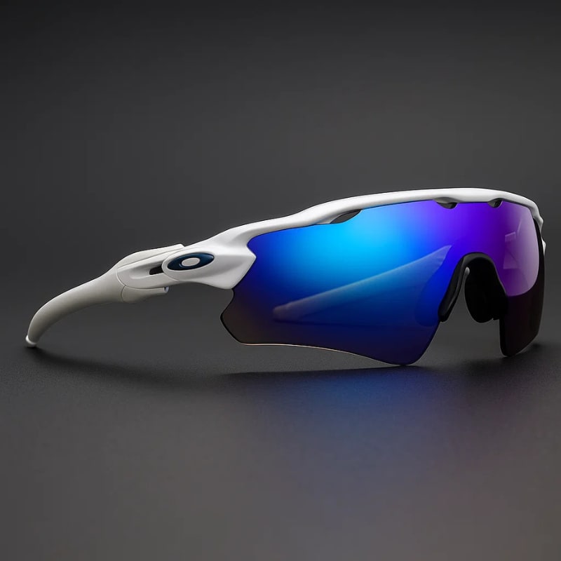 SolarTracer Polarized Shades for Men - Ocean White
