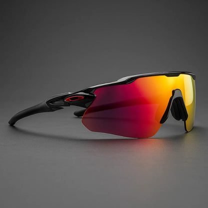 SolarTracer Polarized Shades for Men - Sunset Black