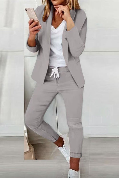Suit Set for Women - Grey