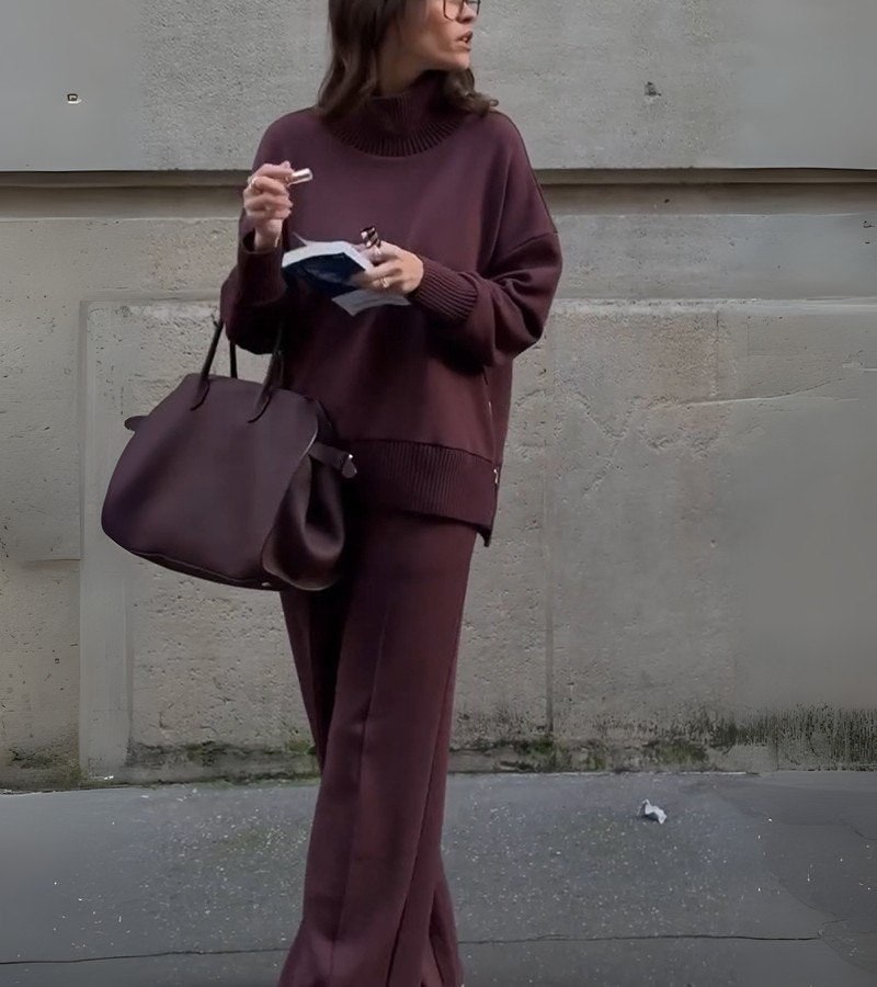 Two-Piece Knit Set for Women