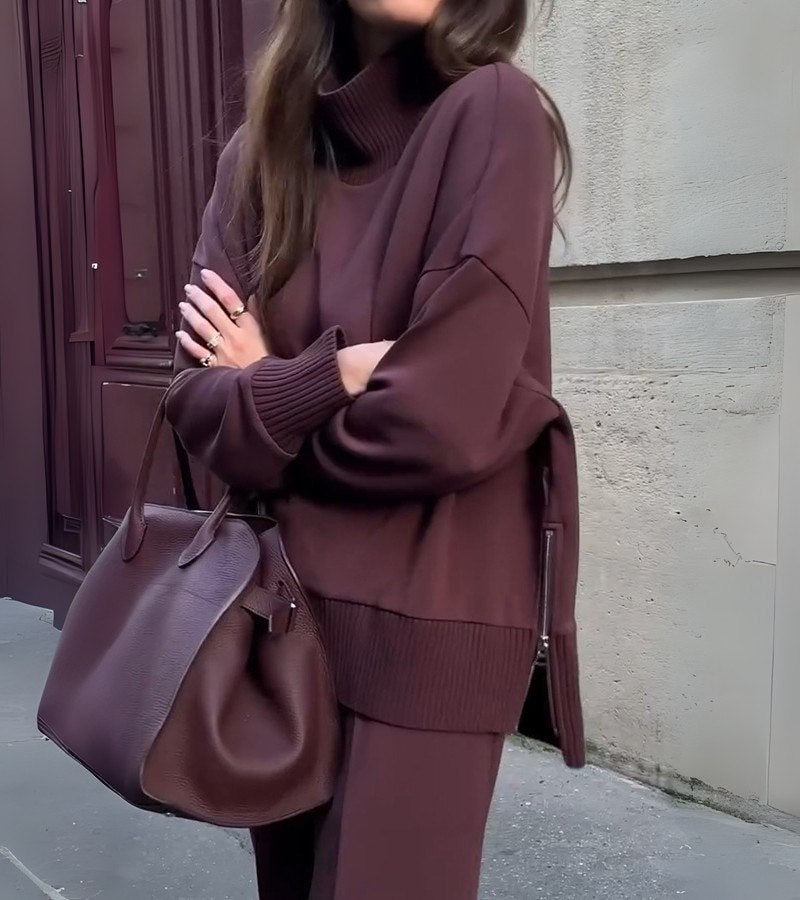 Two-Piece Knit Set for Women