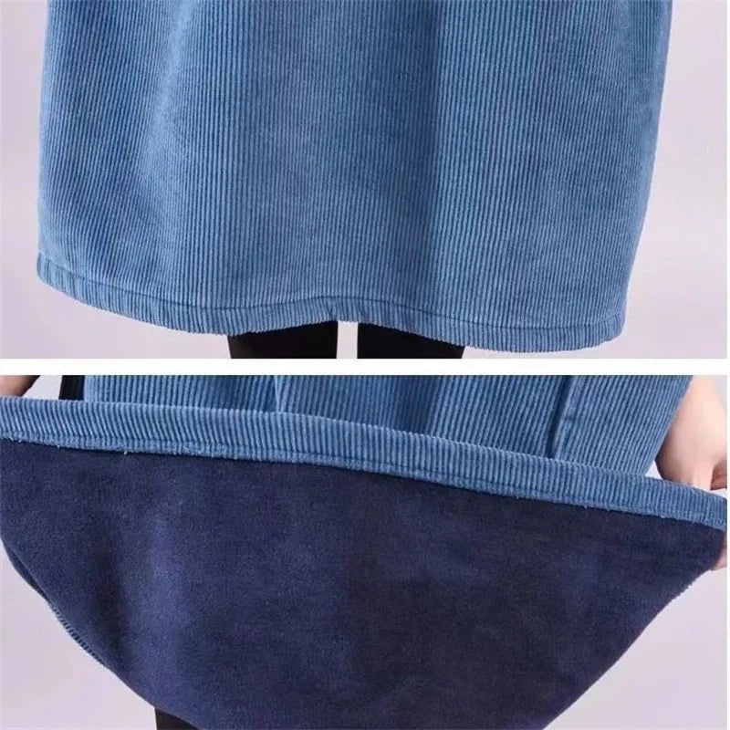 Ultra-Soft Cozy Turtleneck Winter Dress