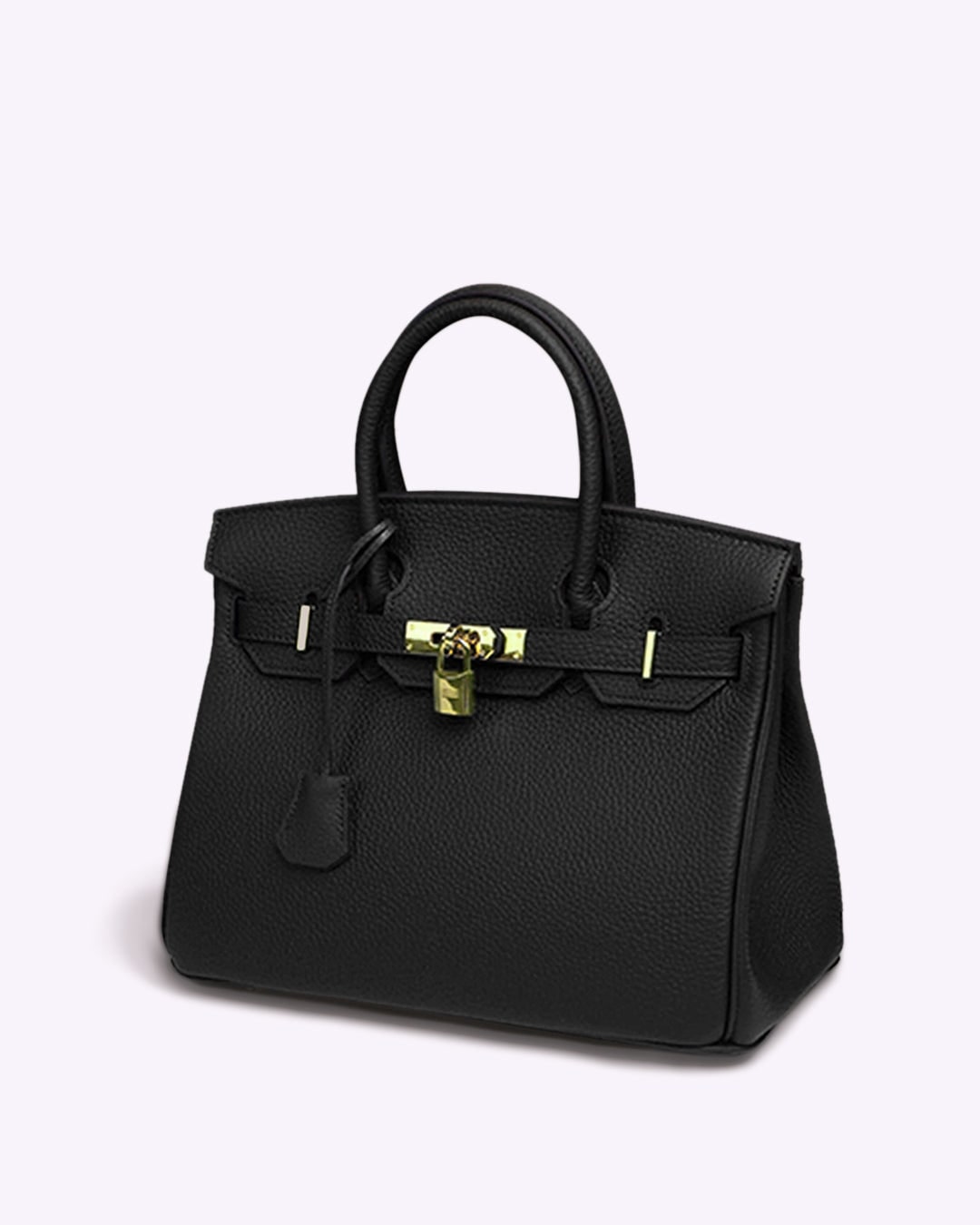 Vegan Suede Shopper for Women - Black