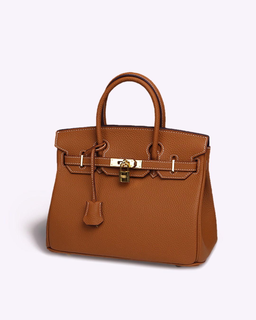 Vegan Suede Shopper for Women - Brown