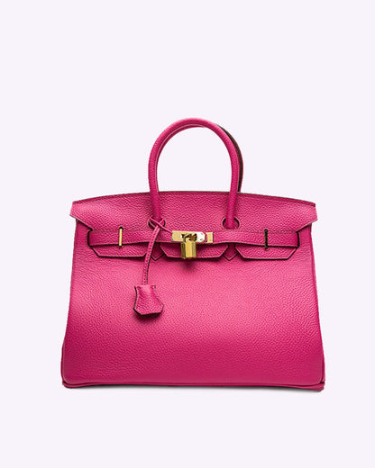 Vegan Suede Shopper for Women - Pink