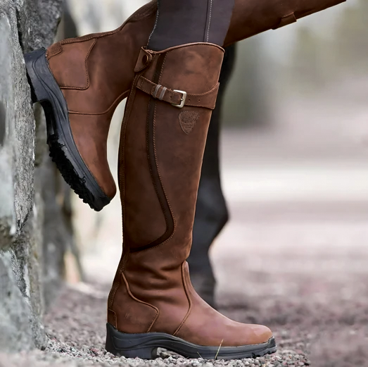 Waterproof Boots for Women - Dark Brown