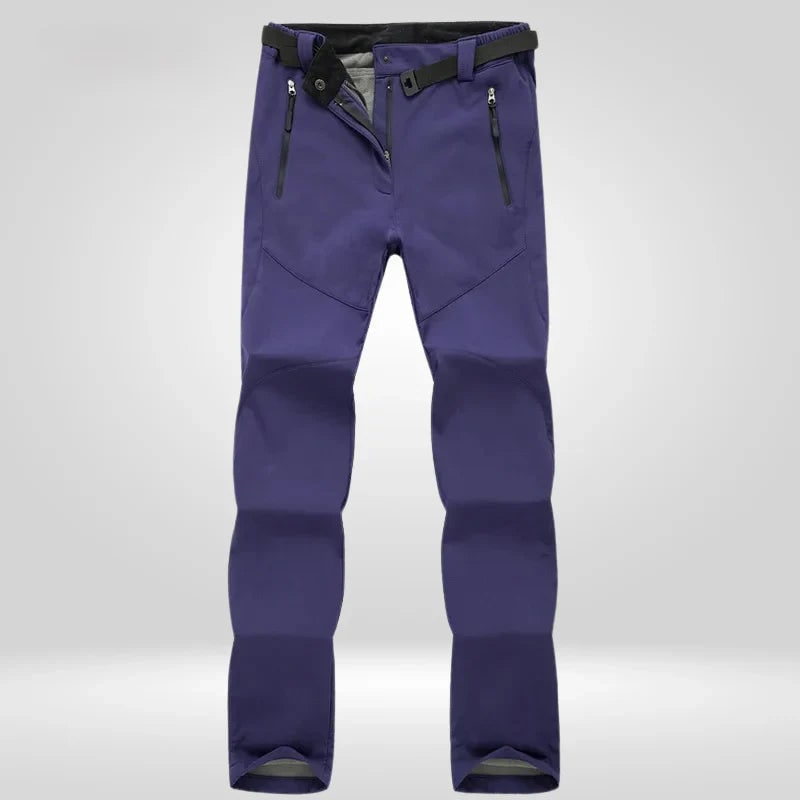 Waterproof Windproof Outdoor Pants for Women - Dark Purple