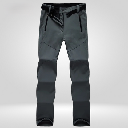 Waterproof Windproof Outdoor Pants for Women - Gray