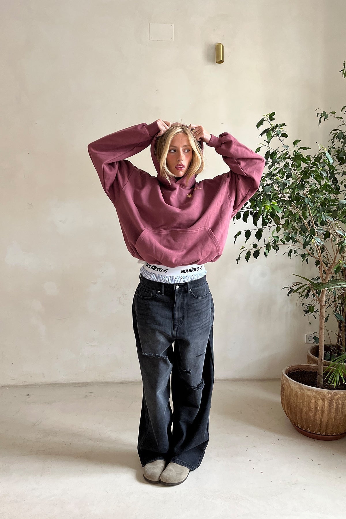 "With Love" Cozy Hoodie for Women