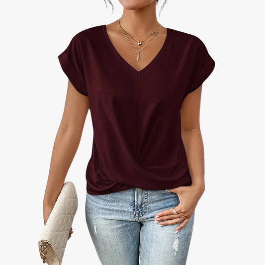 Women's Casual Knit T-Shirt