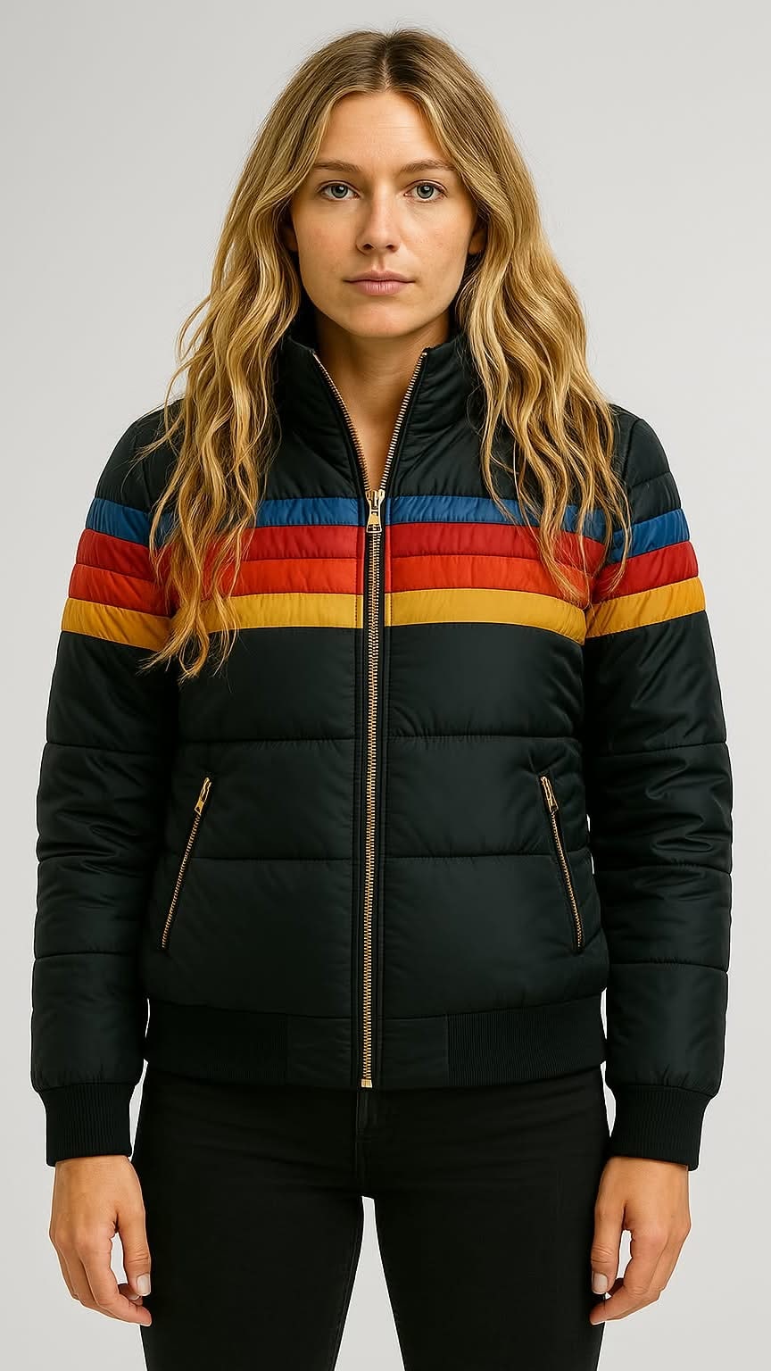 Women's Quilted Puffer Jacket