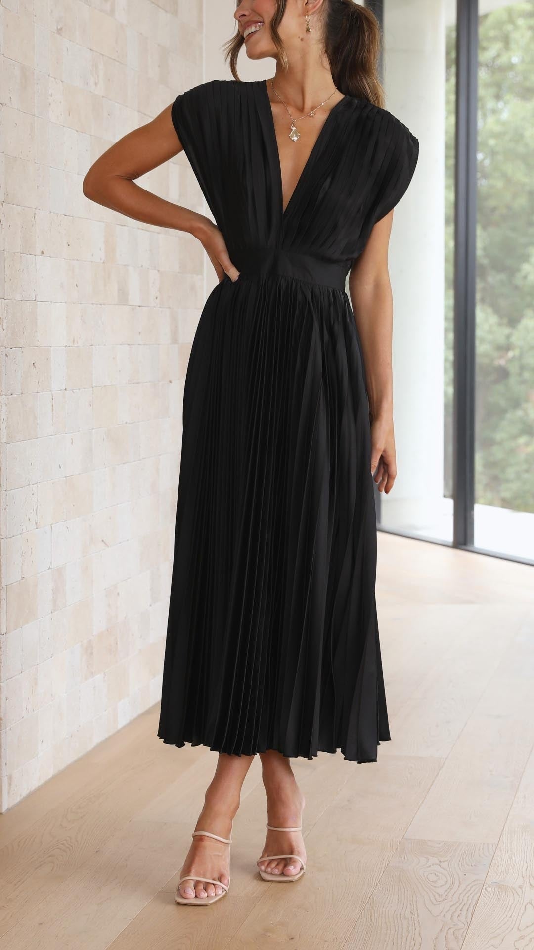 Women's Woven Maxi Dress