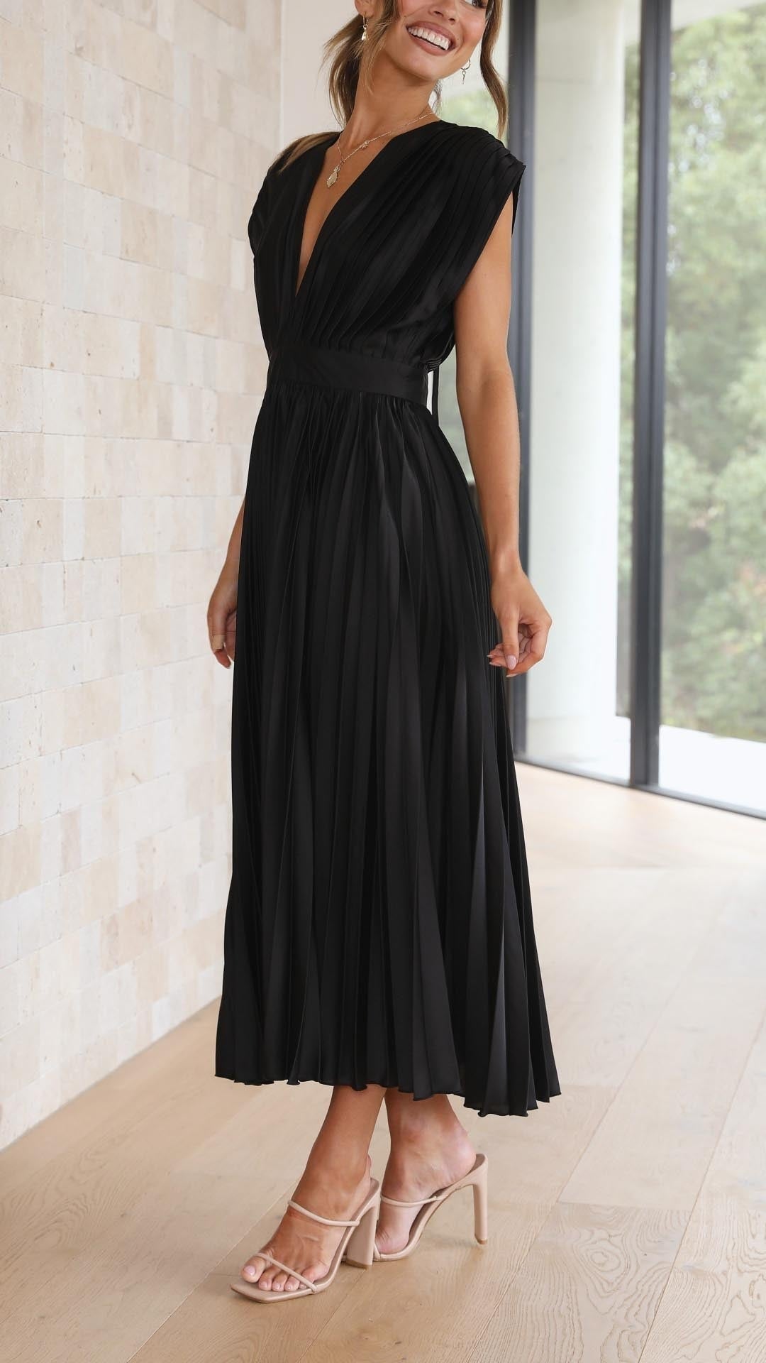 Women's Woven Maxi Dress