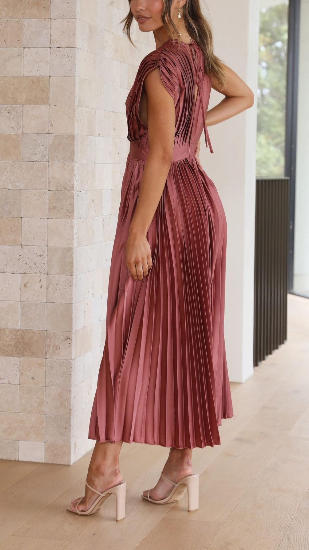 Women's Woven Maxi Dress